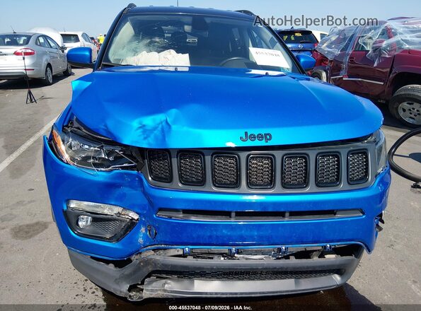 3C4NJDBB6KT629826 2019 JEEP COMPASS Blue Vista del cuadro de instrumentos