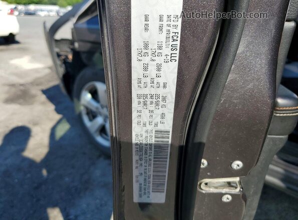 3C4NJDBB6KT761064 2019 JEEP COMPASS Charcoal VIN sticker view