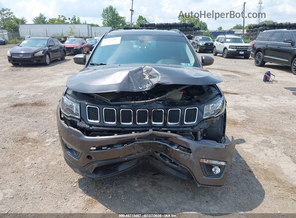 3C4NJDBB6MT544648 2021 JEEP COMPASS Gray Instrument cluster view