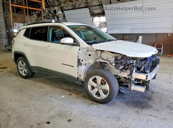 3C4NJDBB6MT569596 2021 JEEP COMPASS White Delantero derecho