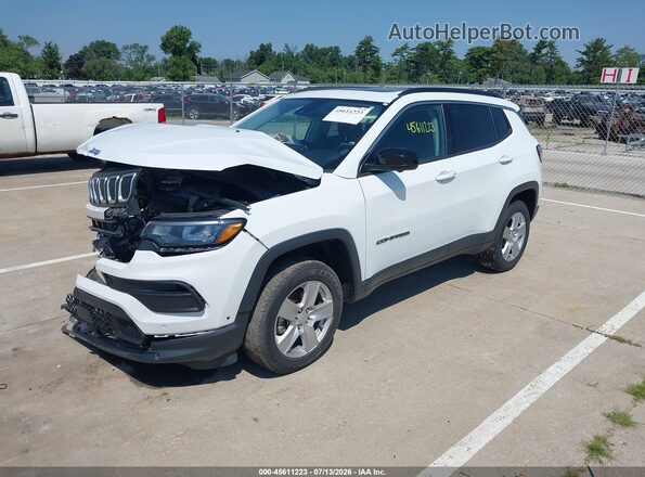 3C4NJDBB6NT128018 2022 JEEP COMPASS White Передня ліва чверть