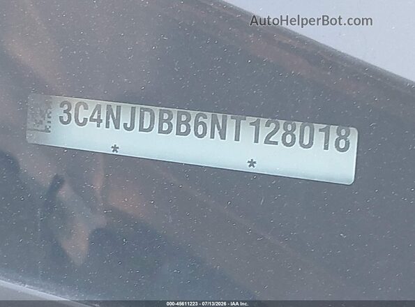 3C4NJDBB6NT128018 2022 JEEP COMPASS White Вид підкапотного простору