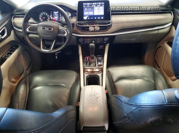 3C4NJDBB6NT131050 2022 JEEP COMPASS Burgundy Dashboard view