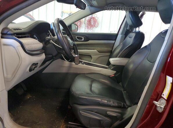 3C4NJDBB6NT131050 2022 JEEP COMPASS Burgundy Front interior view
