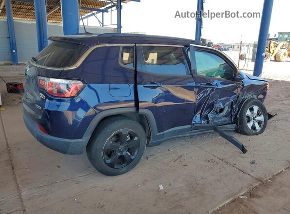 3C4NJDBB7HT660933 2017 JEEP COMPASS Blue Rear right