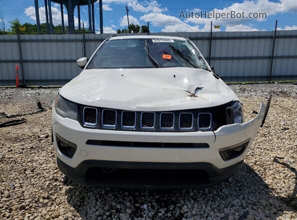 3C4NJDBB7JT117409 2018 JEEP COMPASS White Vista frontal