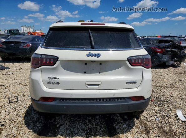 3C4NJDBB7JT117409 2018 JEEP COMPASS White Vista trasera
