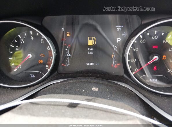 3C4NJDBB7JT161376 2018 JEEP COMPASS Red უკანა სავარძლების ხედი