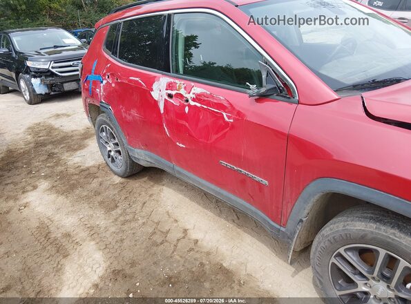3C4NJDBB7JT161376 2018 JEEP COMPASS Red წინა ხედი