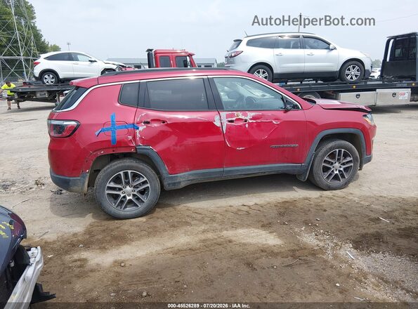 3C4NJDBB7JT161376 2018 JEEP COMPASS Red 