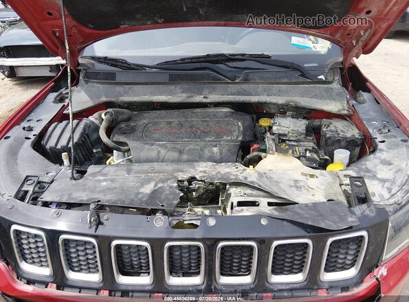 3C4NJDBB7JT161376 2018 JEEP COMPASS Red უკანა ხედი