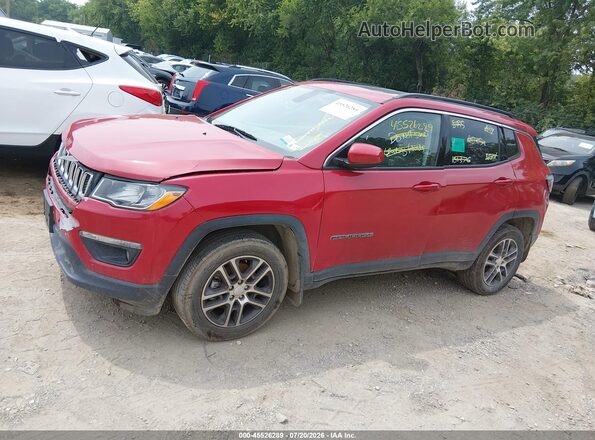 3C4NJDBB7JT161376 2018 JEEP COMPASS Red 