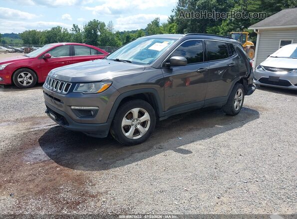3C4NJDBB7JT400618 2018 JEEP COMPASS Gray Առջևի ձախ երեք քառորդ տեսարան