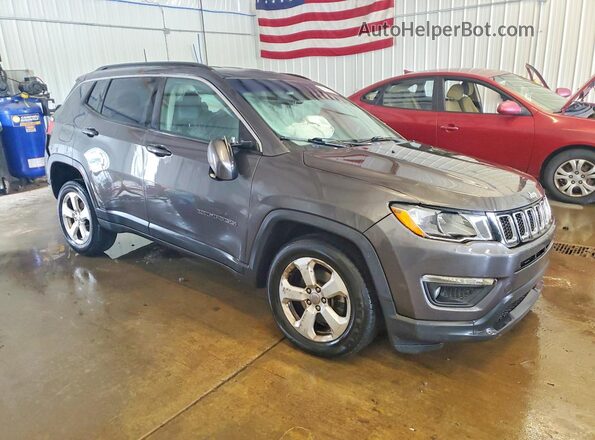 3C4NJDBB7KT786748 2019 JEEP COMPASS Gray Delantero derecho