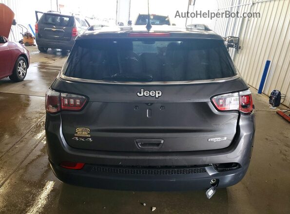 3C4NJDBB7KT786748 2019 JEEP COMPASS Gray Vista trasera