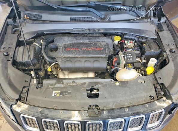 3C4NJDBB7KT786748 2019 JEEP COMPASS Gray Vista del compartimento del motor