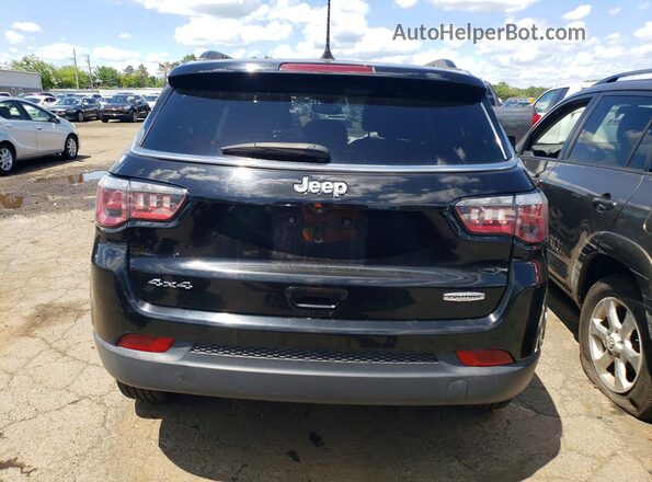 3C4NJDBB7KT828027 2019 JEEP COMPASS Black Вид ззаду