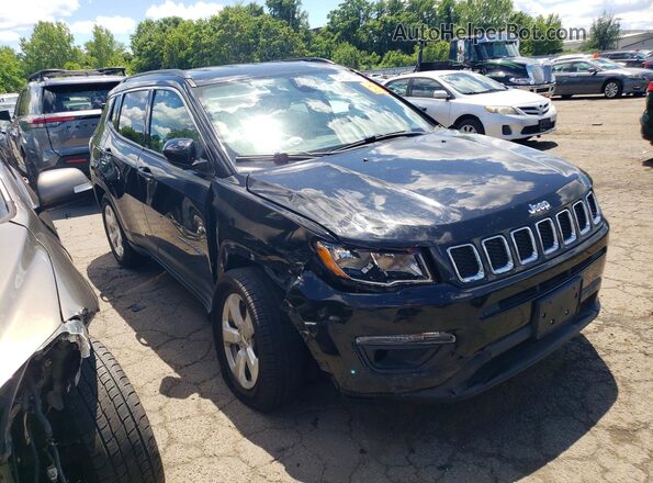 3C4NJDBB7KT828027 2019 JEEP COMPASS Black Передня права чверть