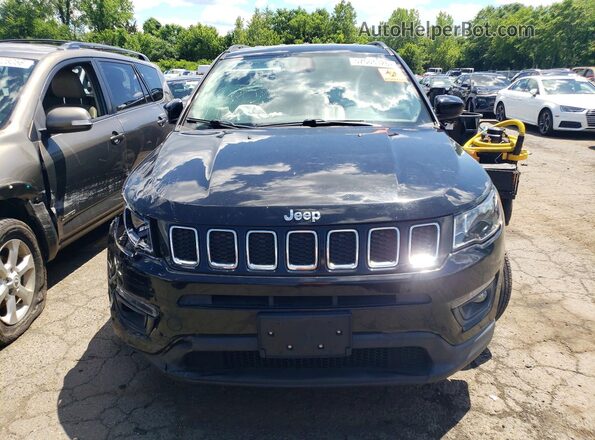 3C4NJDBB7KT828027 2019 JEEP COMPASS Black Вид спереду
