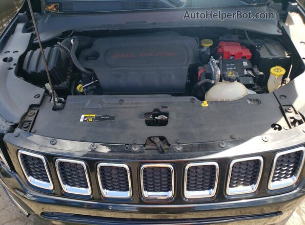 3C4NJDBB7KT828027 2019 JEEP COMPASS Black Вид задньої частини салону