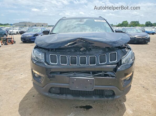 3C4NJDBB7LT117025 2020 JEEP COMPASS Черный Вид спереди