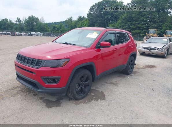 3C4NJDBB7LT205279 2020 JEEP COMPASS Red წინა მარცხენა ხედი სამი მეოთხედიდან