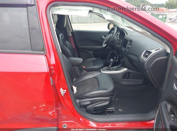 3C4NJDBB7LT205279 2020 JEEP COMPASS Red წინა სალონის ხედი