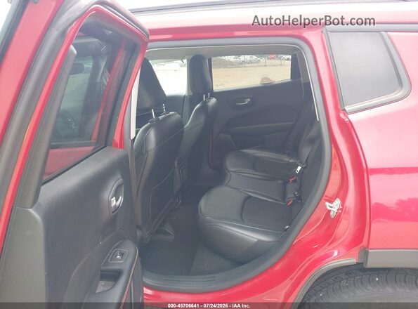 3C4NJDBB7LT205279 2020 JEEP COMPASS Red VIN კოდის სტიკერის ხედი
