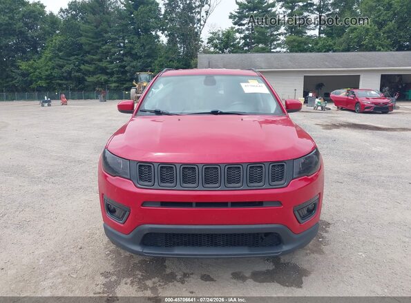 3C4NJDBB7LT205279 2020 JEEP COMPASS Red უკანა სალონის ხედი