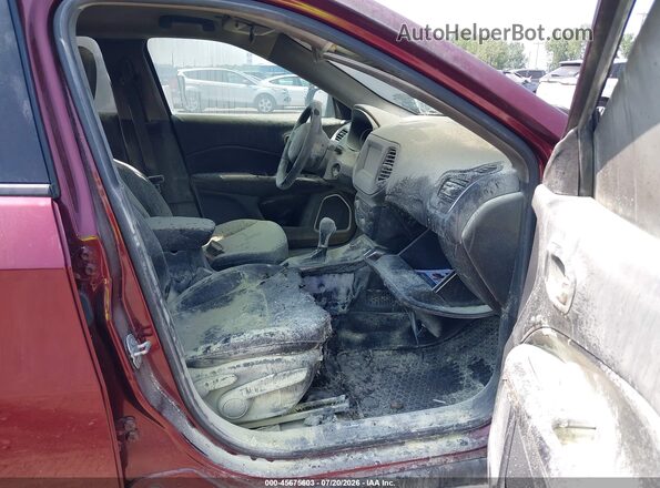3C4NJDBB7LT224060 2020 JEEP COMPASS Burgundy Front interior view