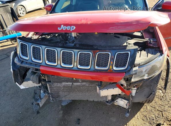 3C4NJDBB7LT244535 2020 JEEP COMPASS Red Սալոնի հետևի տեսք