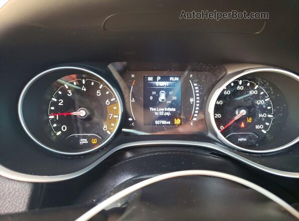 3C4NJDBB7LT251582 2020 JEEP COMPASS Blue Սարքավորումների վահանակի տեսք