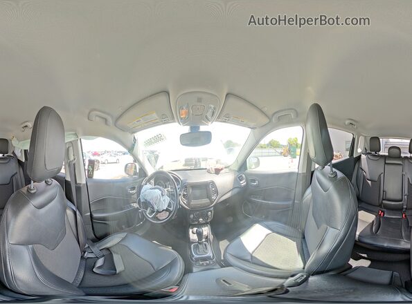 3C4NJDBB7MT533786 2021 JEEP COMPASS White Widok wnętrza 360 stopni