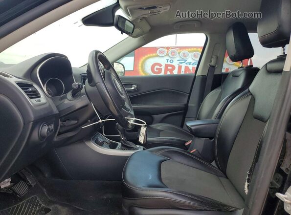 3C4NJDBB7MT543511 2021 JEEP COMPASS Black Vista interior delantera