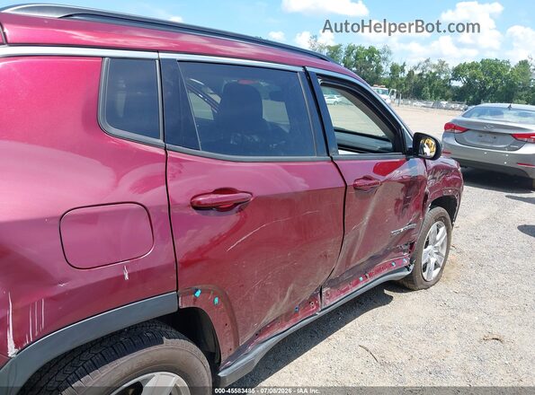 3C4NJDBB7NT231559 2022 JEEP COMPASS Maroon Դիմացի տեսք