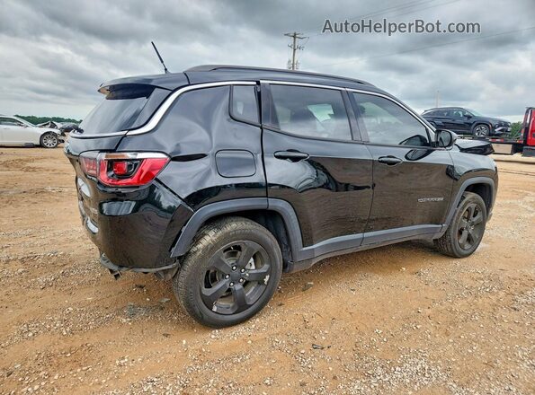 3C4NJDBB8HT679992 2017 JEEP COMPASS Black Trasero derecho