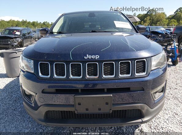 3C4NJDBB8HT692452 2017 JEEP COMPASS Dark Blue Instrument cluster view