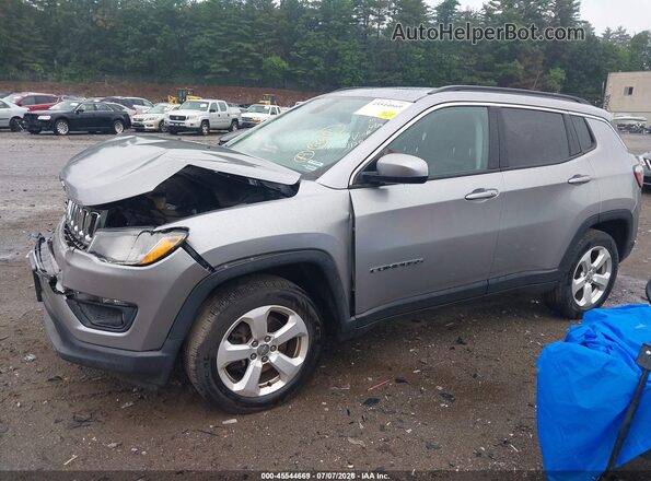 3C4NJDBB8JT113420 2018 JEEP COMPASS Silver წინა მარცხენა ხედი სამი მეოთხედიდან