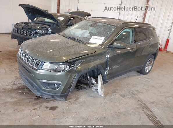 3C4NJDBB8JT283826 2018 JEEP COMPASS Green Front left