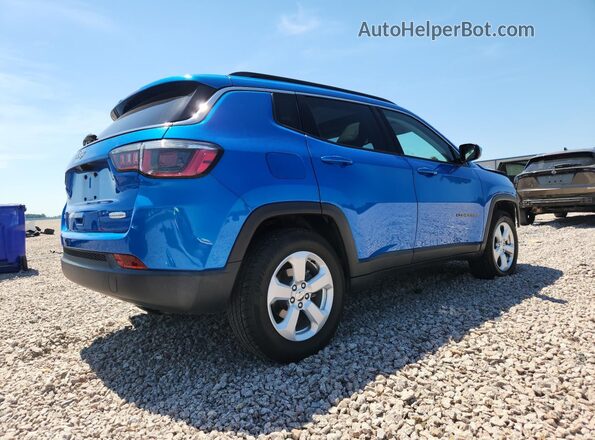 3C4NJDBB8JT290632 2018 JEEP COMPASS Blue Rear right