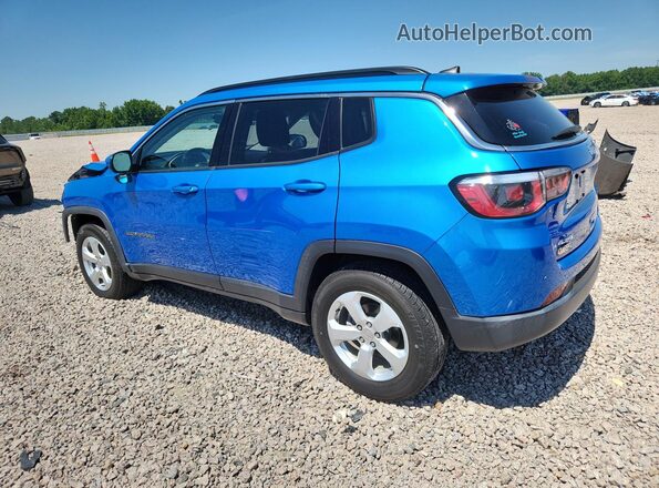 3C4NJDBB8JT290632 2018 JEEP COMPASS Blue Rear left