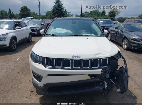 3C4NJDBB8JT326318 2018 JEEP COMPASS White Սարքավորումների վահանակի տեսք
