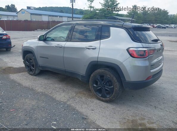 3C4NJDBB8JT433739 2018 JEEP COMPASS Silver Rear left