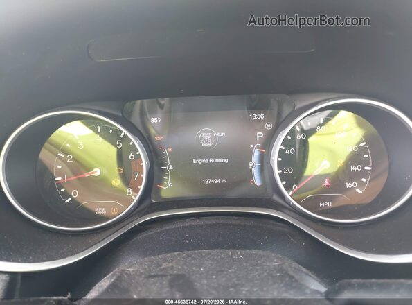 3C4NJDBB8JT433739 2018 JEEP COMPASS Silver Rear seats view