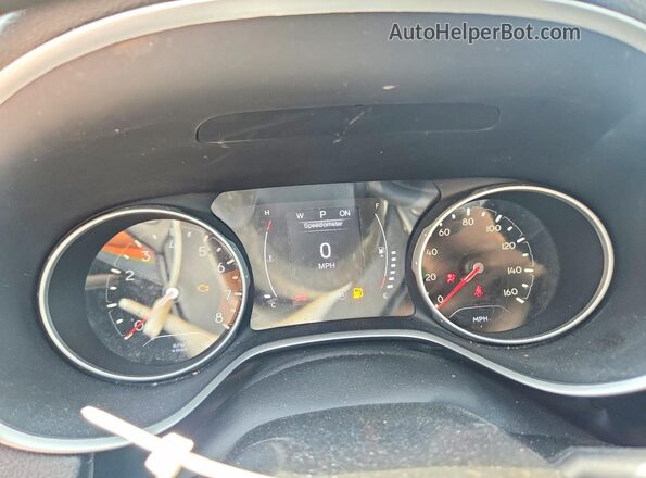 3C4NJDBB8KT628841 2019 JEEP COMPASS Black Instrument cluster view