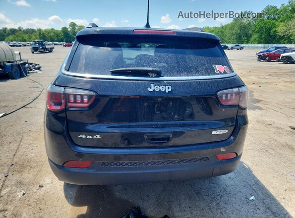 3C4NJDBB8KT628841 2019 JEEP COMPASS Black Rear view