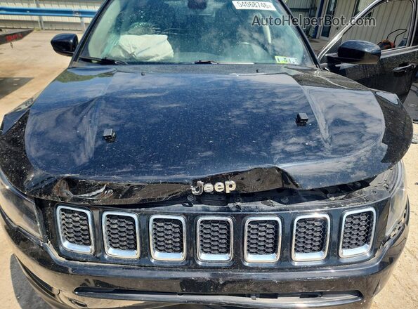 3C4NJDBB8KT628841 2019 JEEP COMPASS Black Engine compartment view