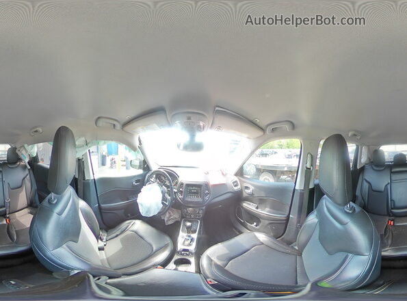 3C4NJDBB8KT628841 2019 JEEP COMPASS Black 360 interior view