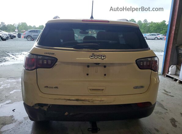 3C4NJDBB8KT728955 2019 JEEP COMPASS White Widok z tyłu