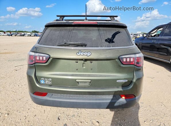 3C4NJDBB8KT755220 2019 JEEP COMPASS Green Вид ззаду